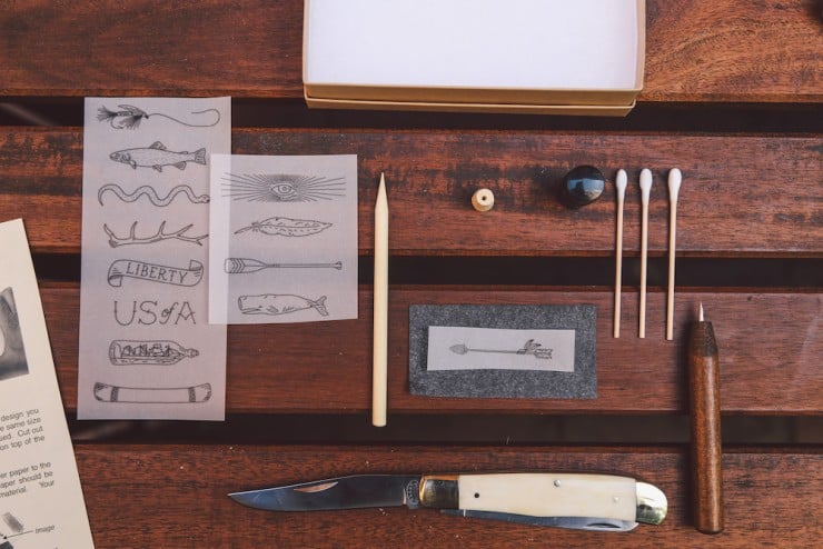 Scrimshaw Knife Kits