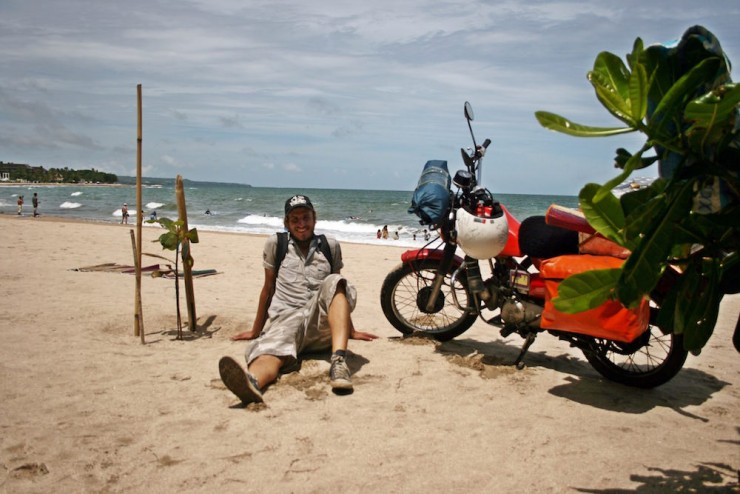 21. Taking a breather, Bali beach