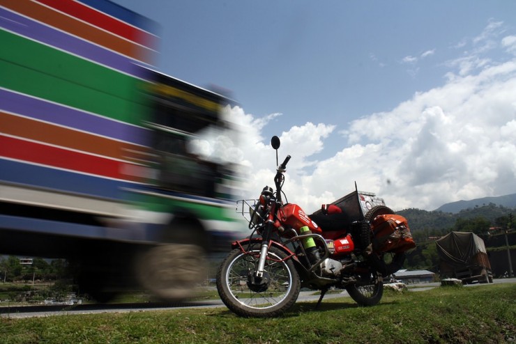 37. Colourful trucks of Nepal