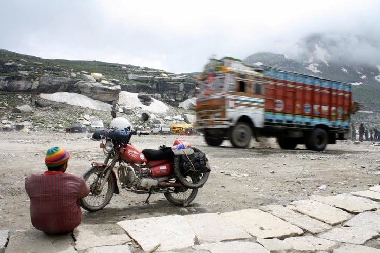 49. Top of Rohtang La, Manali to Leh Highway, India