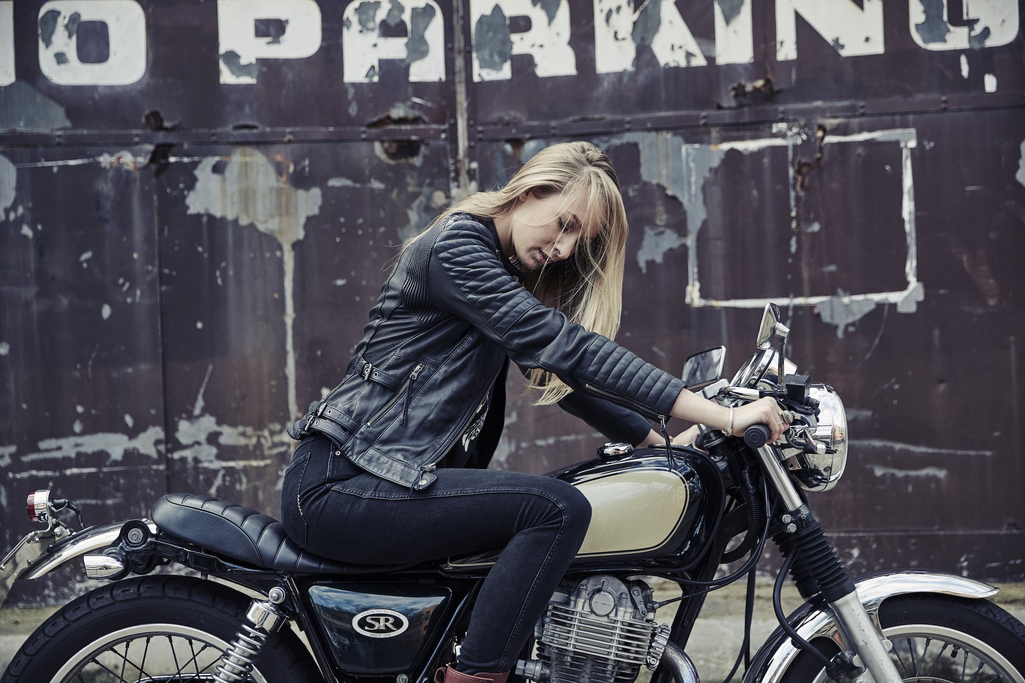 Black Arrow Wild & Free Women's Motorcycle Jacket