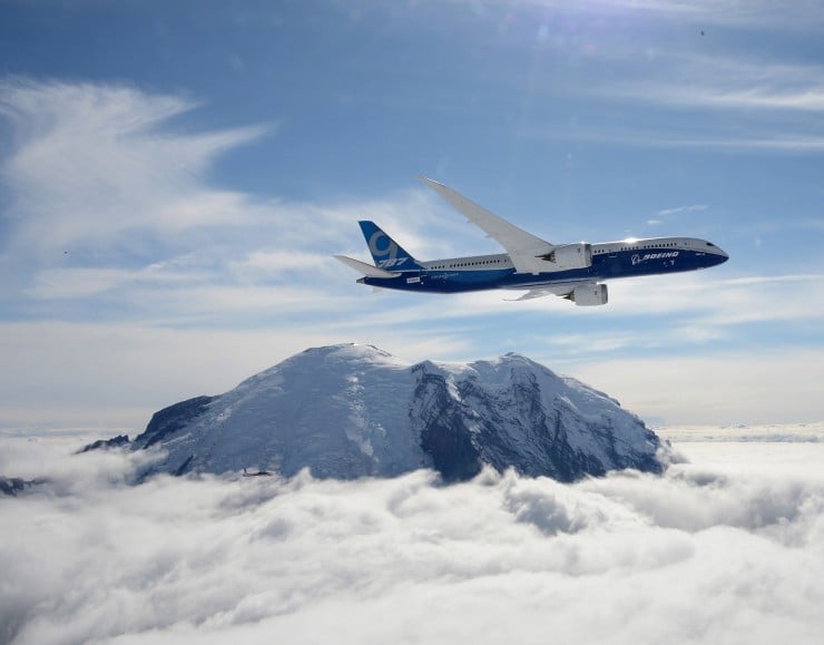 Boeing 787 Dreamliner Plane
