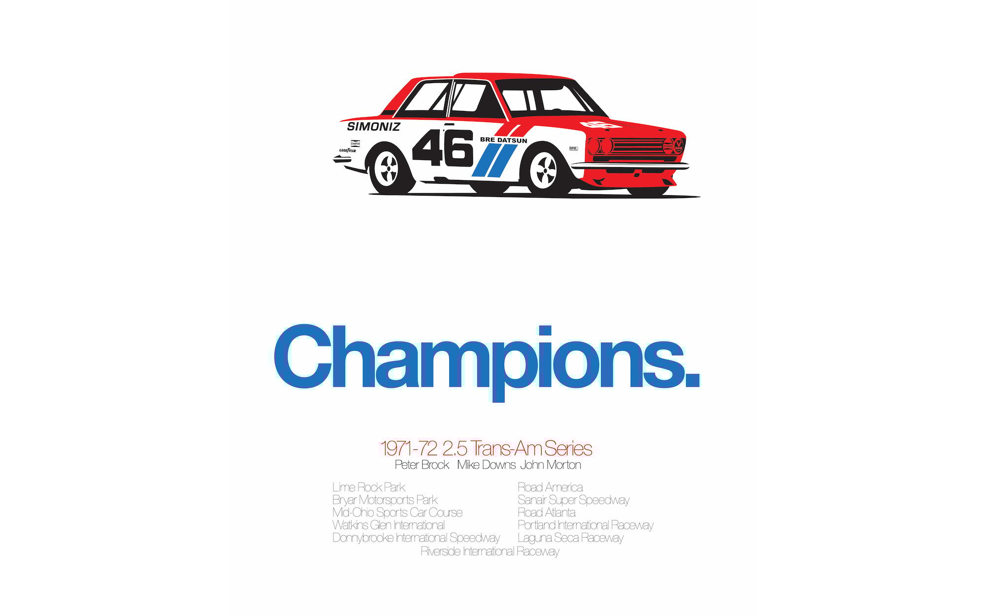 Datsun 510 Print