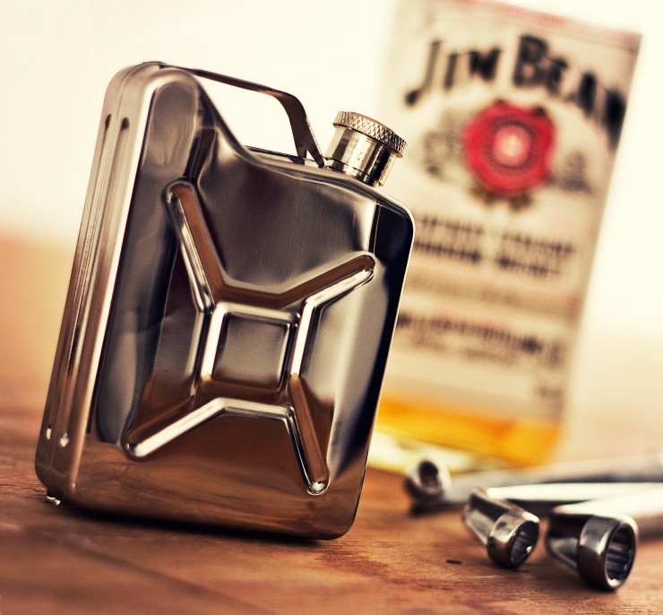 Jerry Can Whiskey Flask