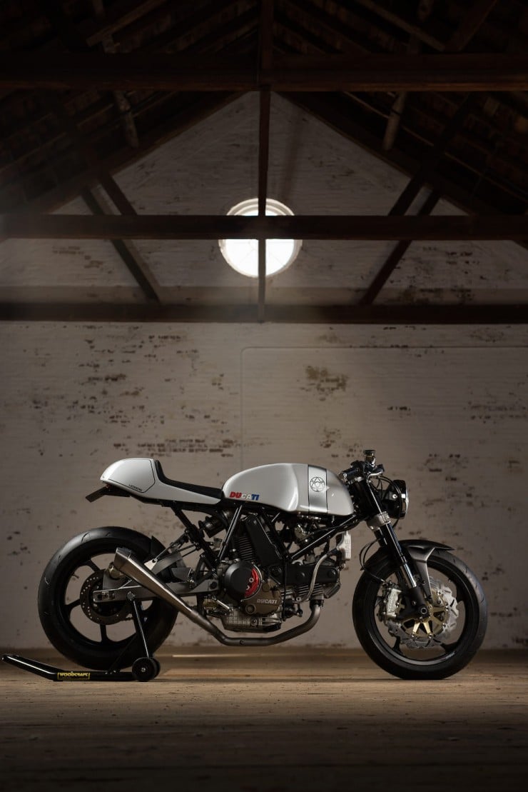Custom Ducati Motorcycle