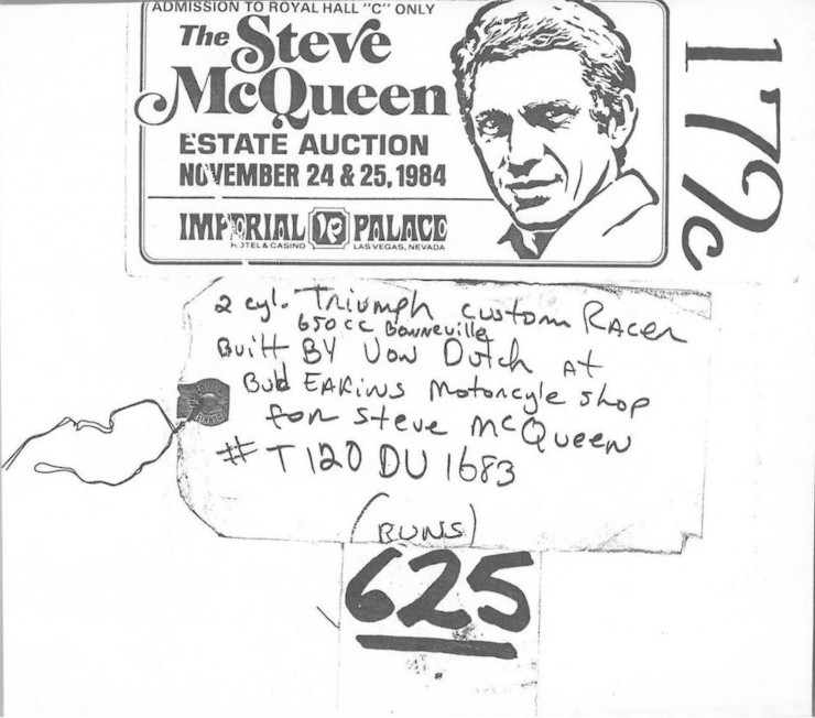 Steve McQueen License