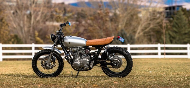 Yamaha XS650 Gravel Tracker 10