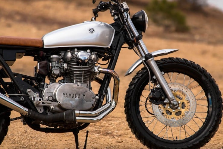 Yamaha XS650 Gravel Tracker 11