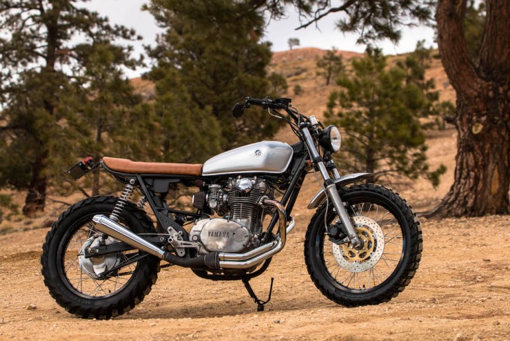 Yamaha XS650 Gravel Tracker 12