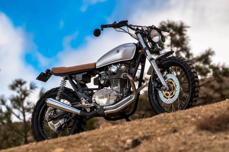 Yamaha XS650 Gravel Tracker 13