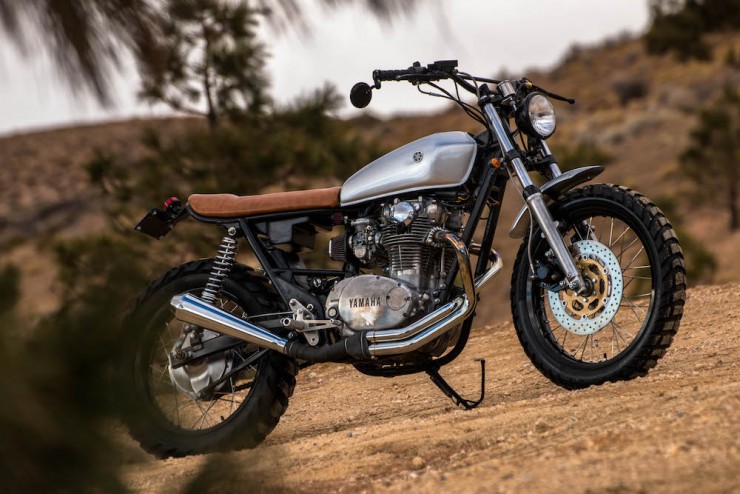 Yamaha XS650 Gravel Tracker 14