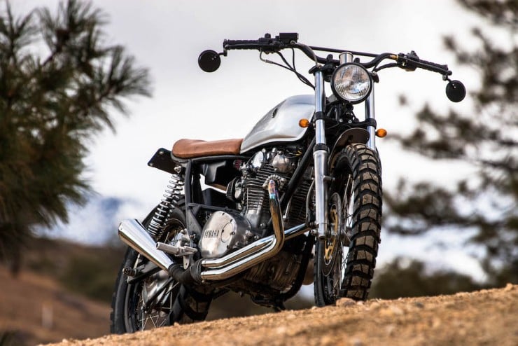 Yamaha XS650 Gravel Tracker 16