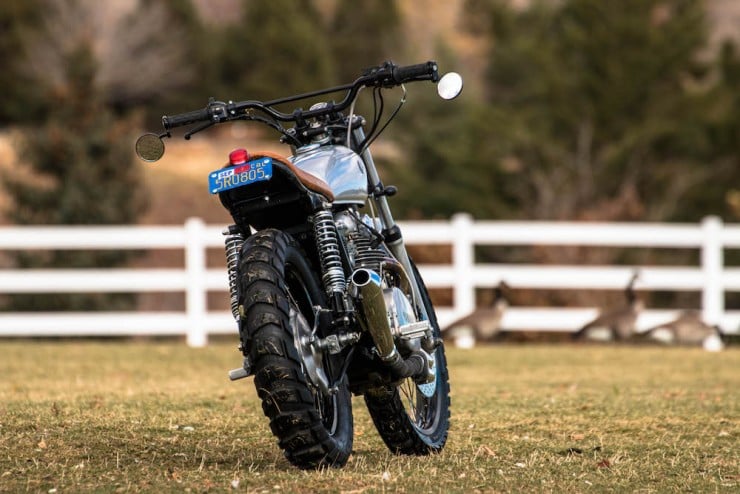 Yamaha XS650 Gravel Tracker 17