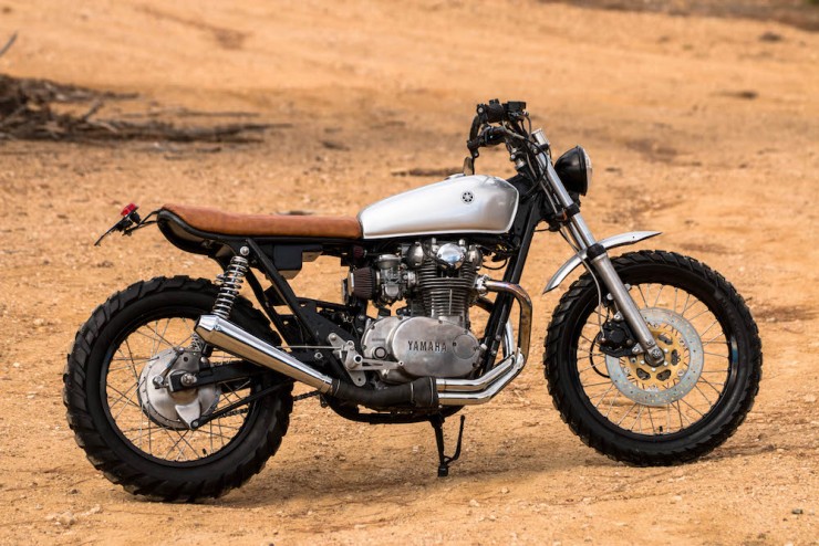 Yamaha XS650 Gravel Tracker