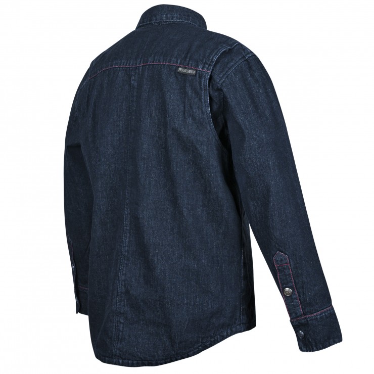 Gridlock Denim Moto Shirt by Speed and Strength