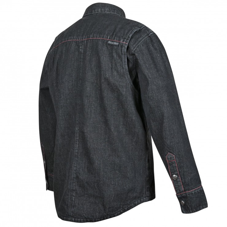 Gridlock Denim Moto Shirt by Speed and Strength 2