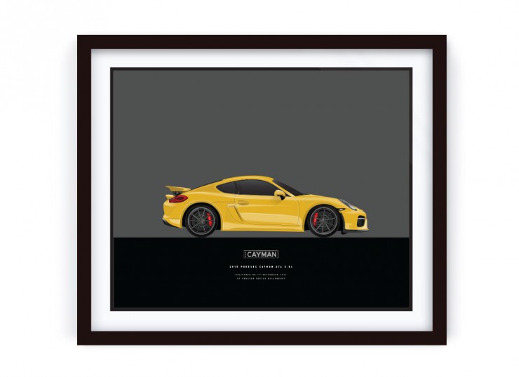 Framed_CAYMAN_Porsche_LRG