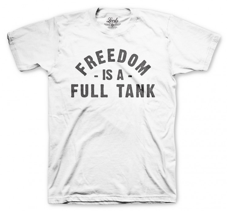 Freedom is a Full Tank T-shirt