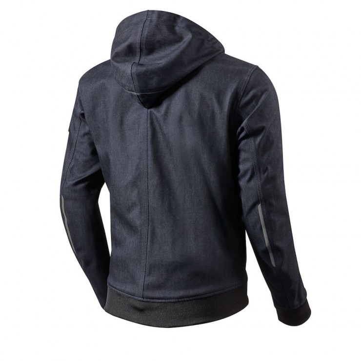 REV'IT! Stealth Motorcycle Hoodie Back