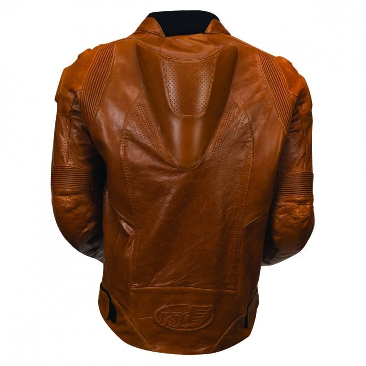 Roland Sands Zuma Leather Jacket Back