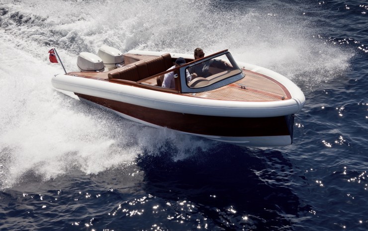 Super 55 Mahogany RIB Boat