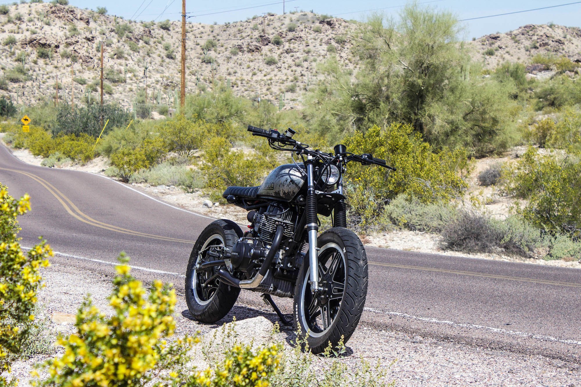 moto honda scrambler