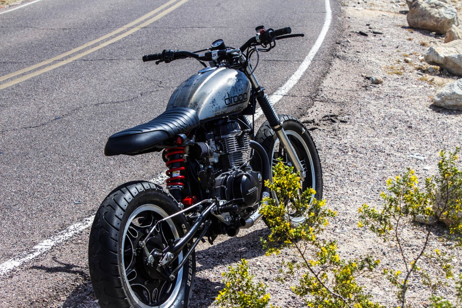 Honda CM400 Scrambler 9