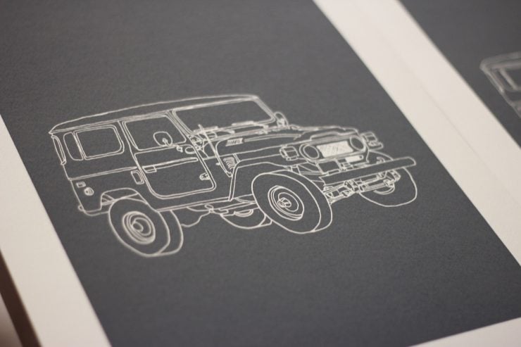 Land Rover Art