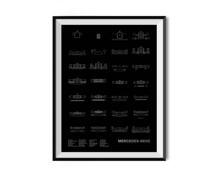 MercedesBenz_Framed_Etsy