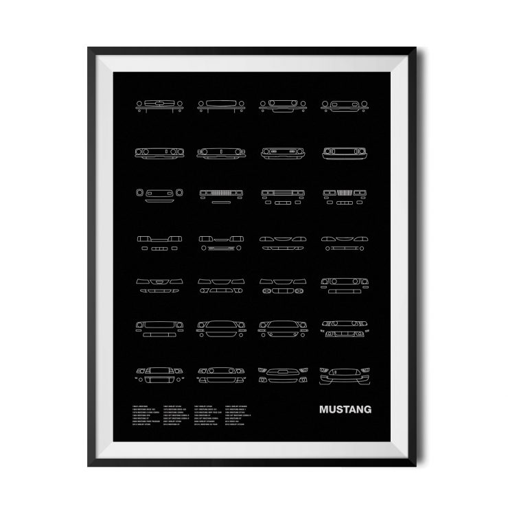 Mustang-Black_Framed