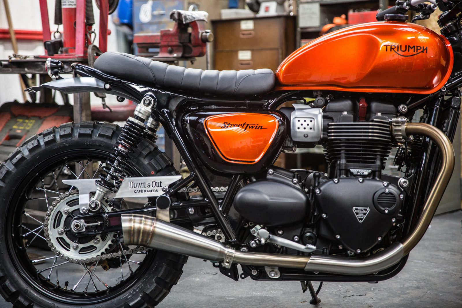 top case triumph street twin