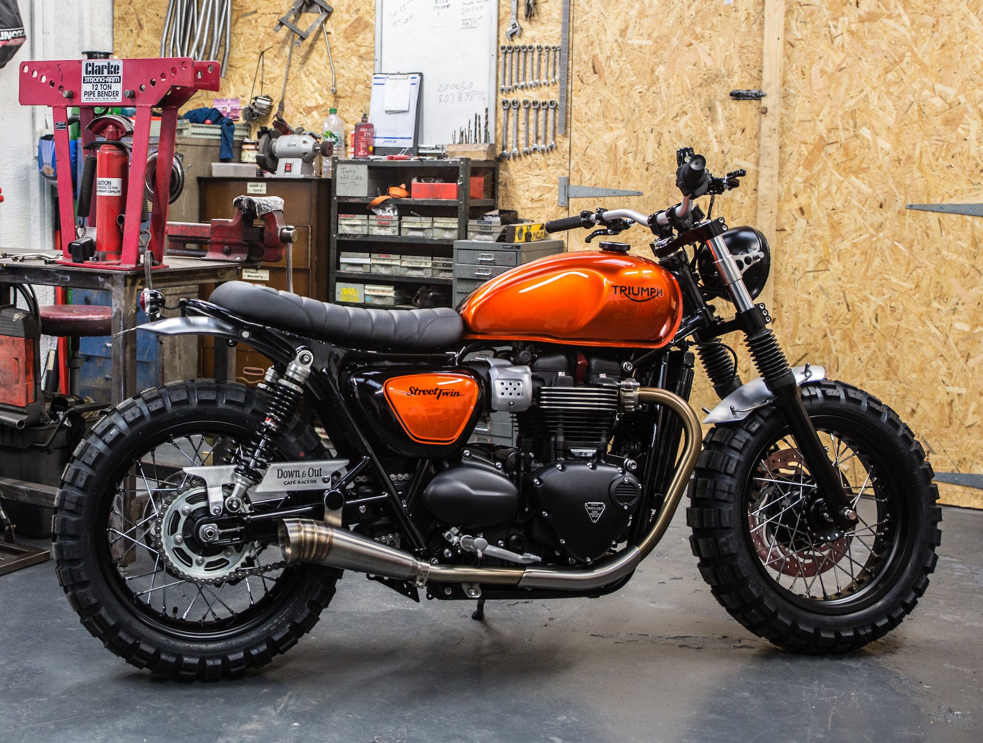 Triumph Scrambler Custom Parts