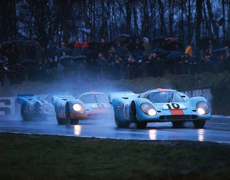 ohn Wyer's Gulf Porsche Team