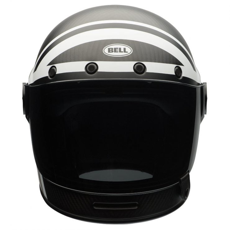 Bell Bullitt Carbon Ace Cafe Black Jack Helmet Front