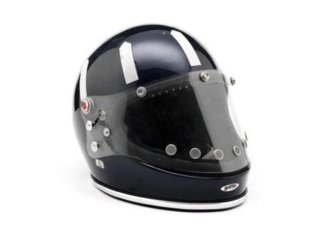 Graham Hill's Griffin Clubman Helmet Graham Hills Griffin Clubman Helmet 2 450x330 - Graham Hill's Griffin Clubman Helmet