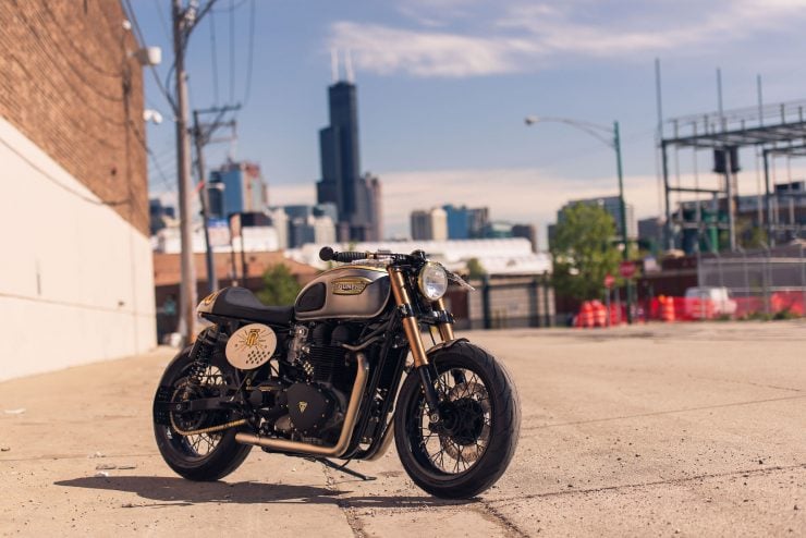 Triumph Bonneville by Analog Motorcycles