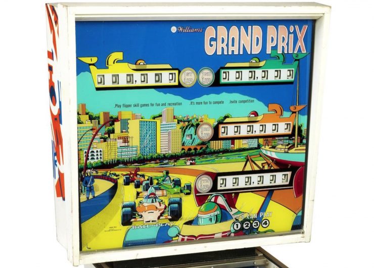 Grand Prix pinball machine 1