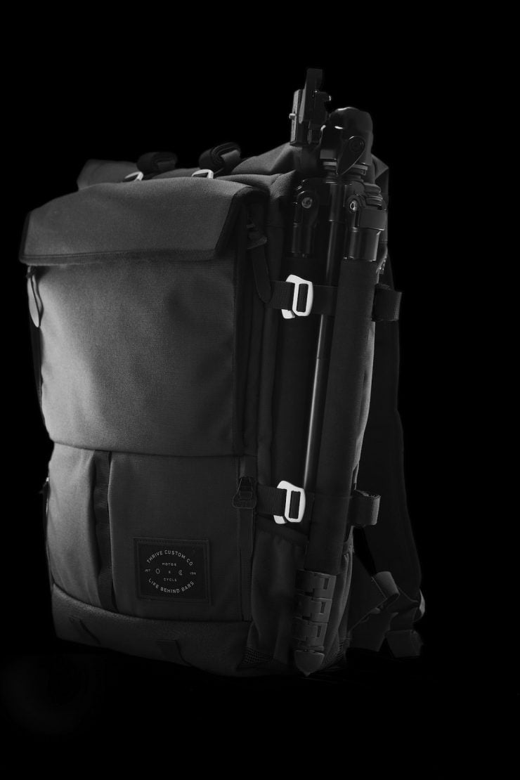 The Peloton Asphalt Motorcycle Backpack 10