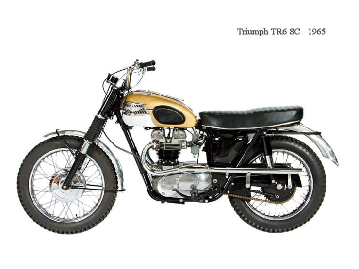 Triumph TR6 Trophy - The Desert Sled