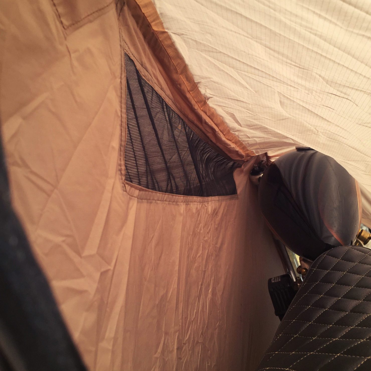 nomad motorcycle tent