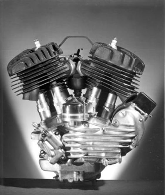 Harley-Davidson flathead engine