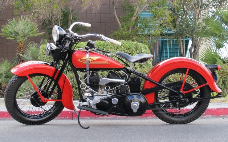 Harley-Davidson Flathead motorcycle