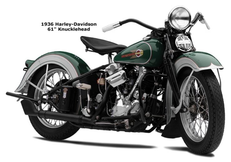 Harley-Davidson Knucklehead motorcycle