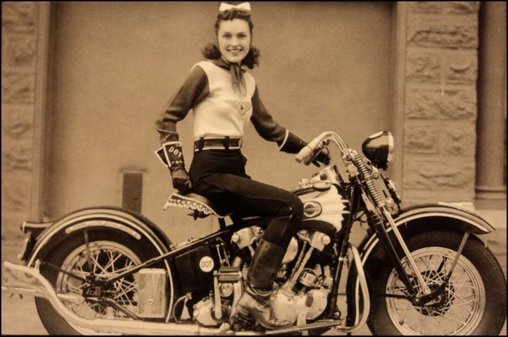 Harley-DAvidson Knucklehead motorcycle Dot Smith