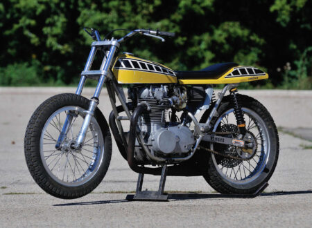 "King" Kenny Roberts' Yamaha OW72 Flat Track Racer Yamaha OW72 XS650 450x330 - "King" Kenny Roberts' Yamaha OW72 Flat Track Racer