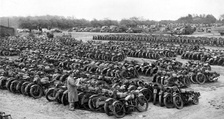 A Brief History of Military Motorcycles