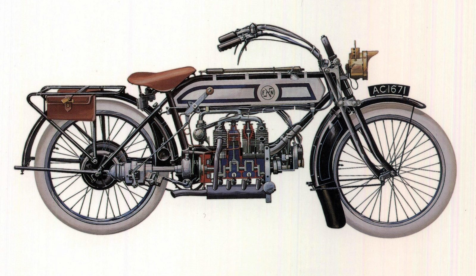 A Brief History of the Inline4 Cylinder Motorcycle