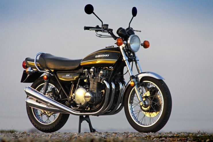 Kawasaki Z1 Inline 4 Cylinder Motorcycle