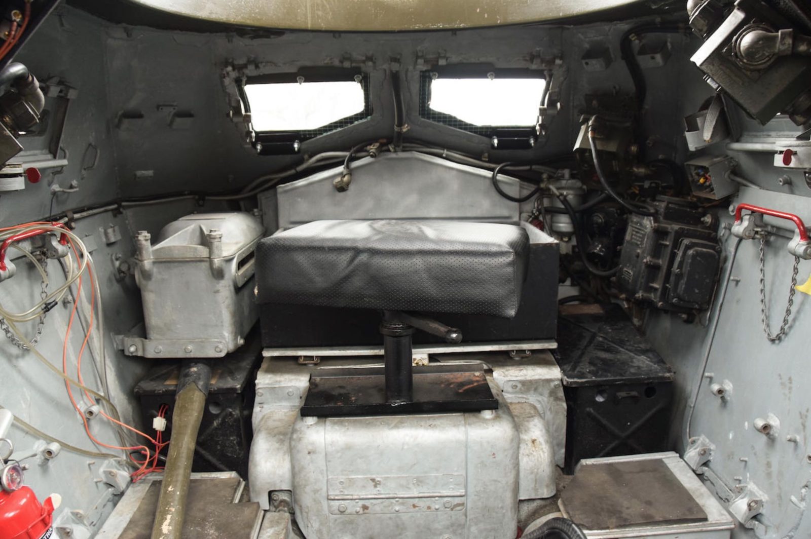 A Paintball Gun Equipped Daimler Ferret