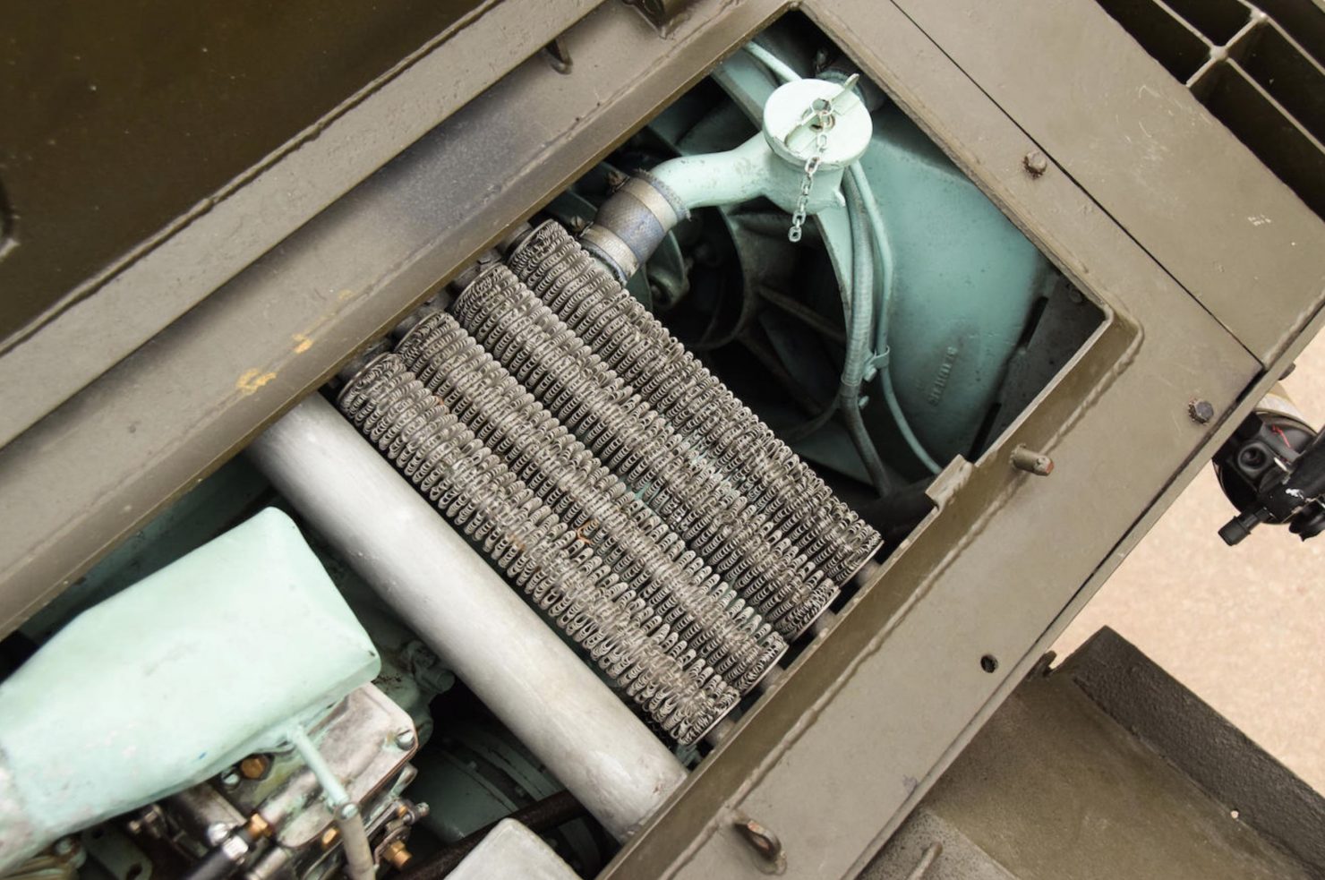 A Paintball Gun Equipped Daimler Ferret